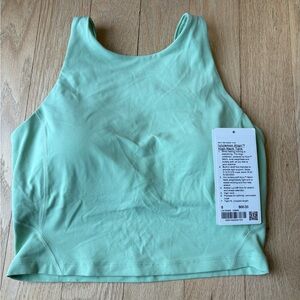 lululemon align high neck tank creamy mint